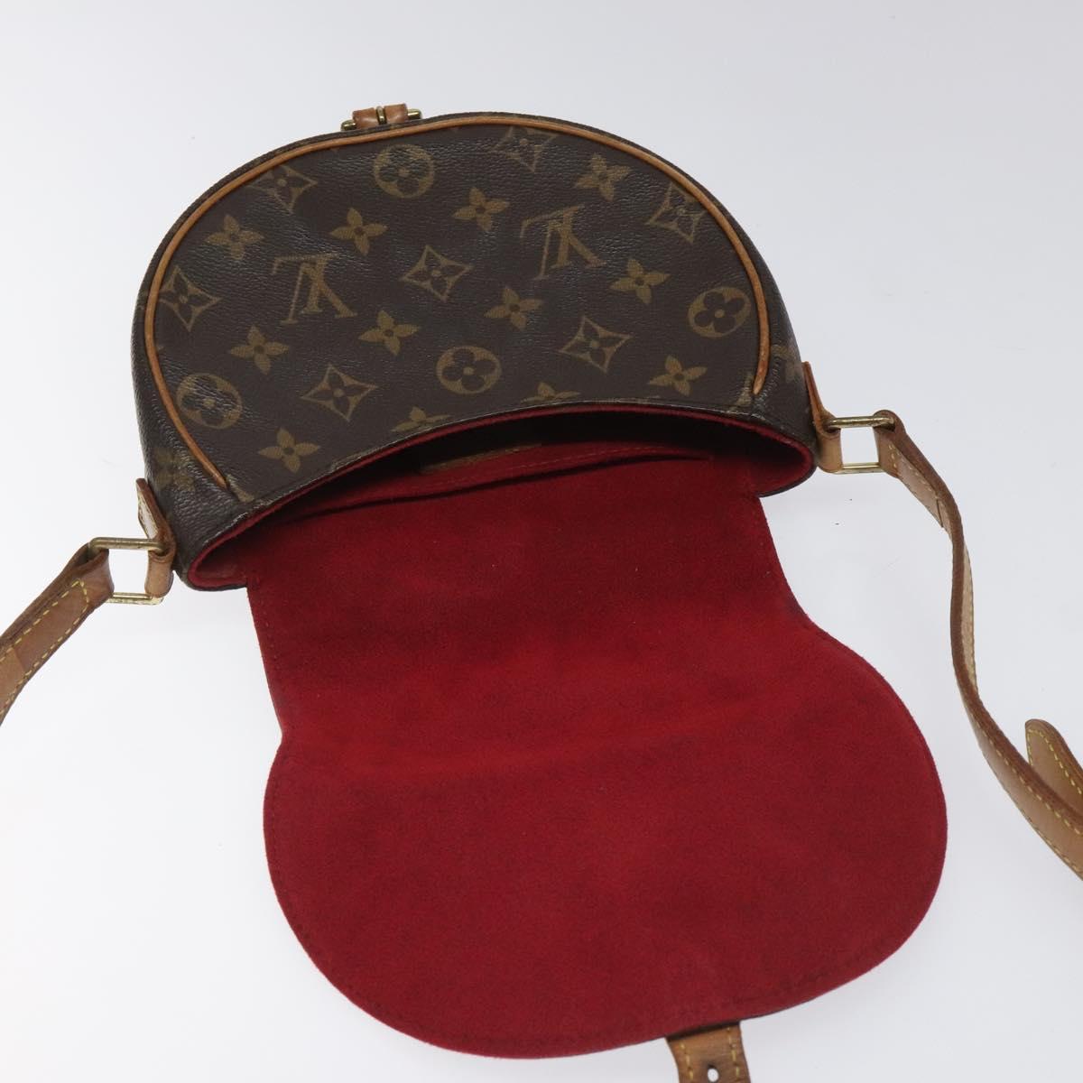 Louis Vuitton Tambourin Brown Canvas Shoulder Bag (Pre-Owned)