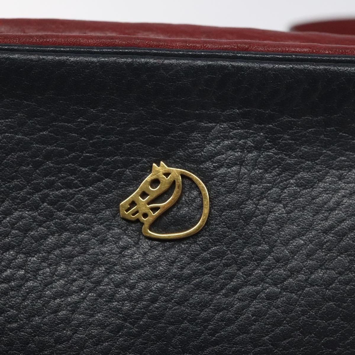 Hermès -- Navy Leather Shoulder Bag (Pre-Owned)