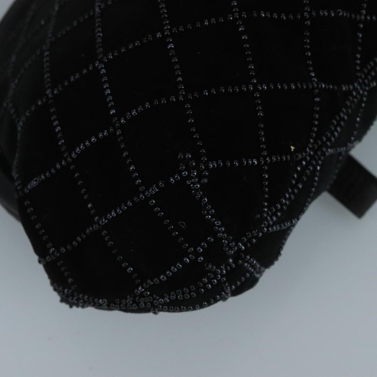 Bally Black Velvet Shoulder Bag (Pre-Owned)