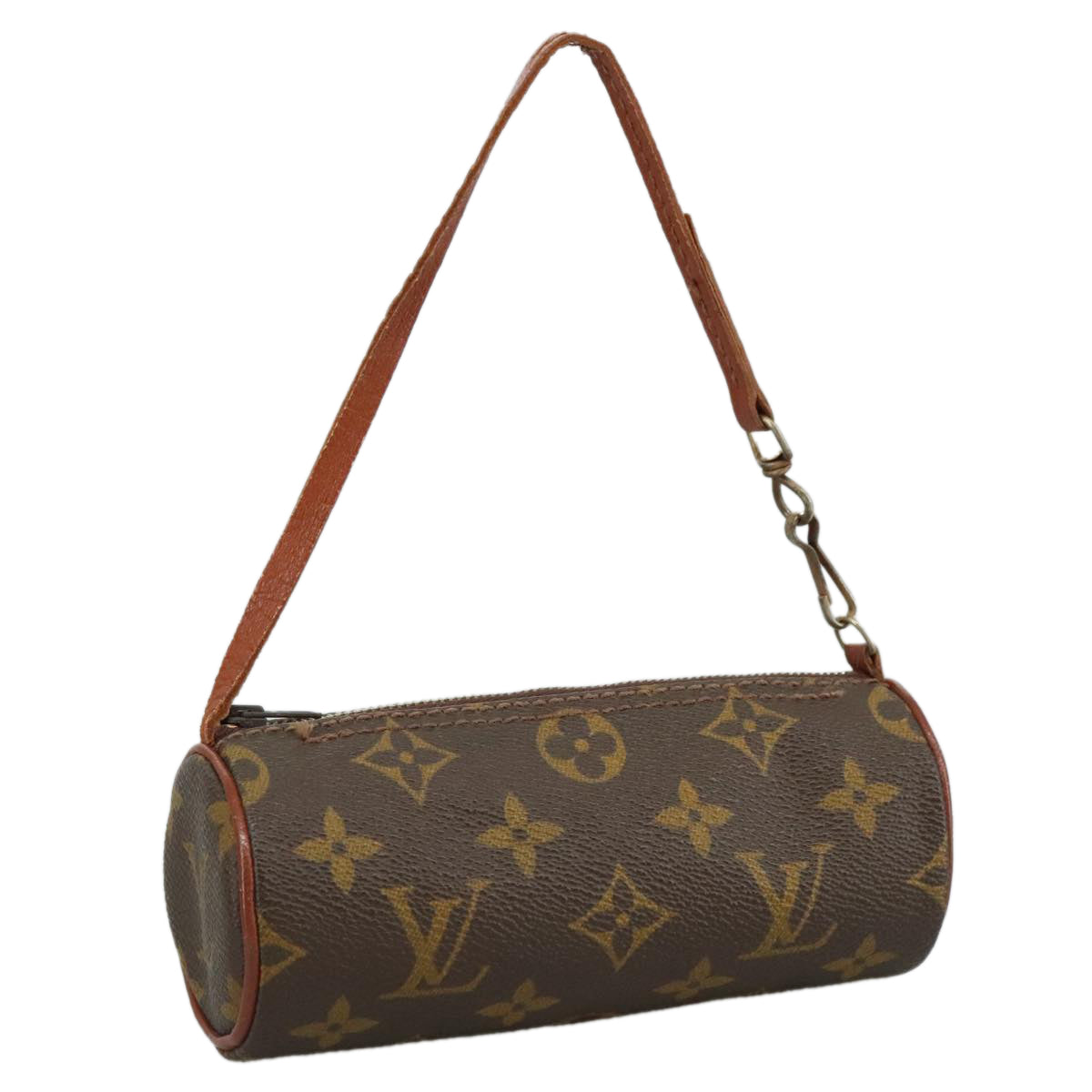 Louis Vuitton Papillon Brown Canvas Clutch Bag (Pre-Owned)