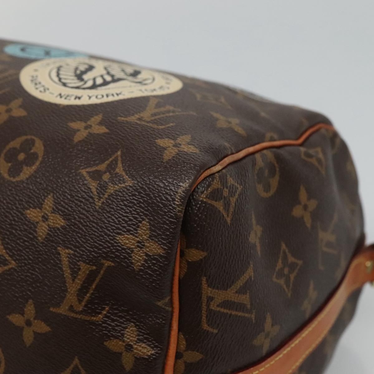 Louis Vuitton Speedy Bandoulière 30 Brown Canvas Handbag (Pre-Owned)