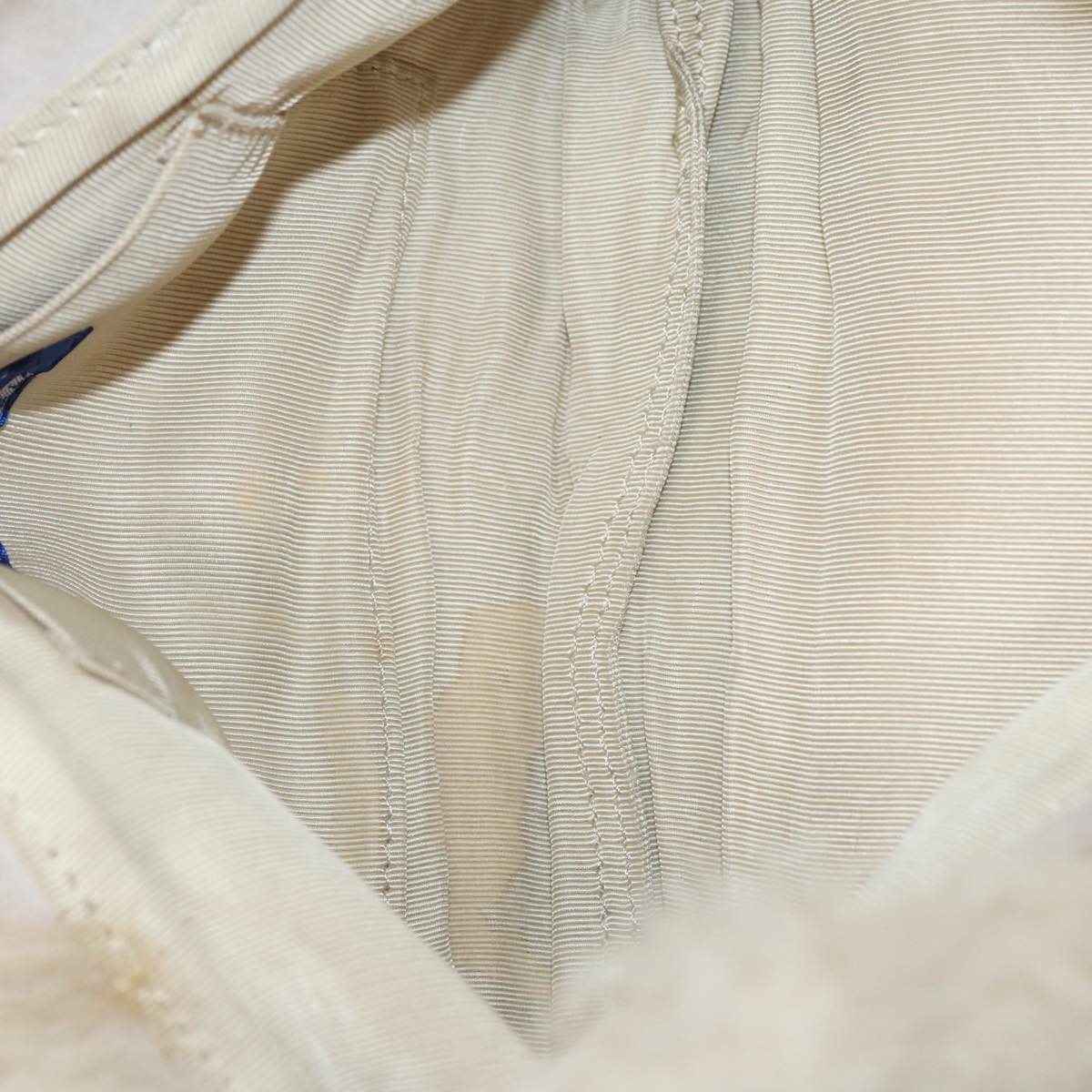 Burberry Blue Label Beige Faux Fur Handbag (Pre-Owned)
