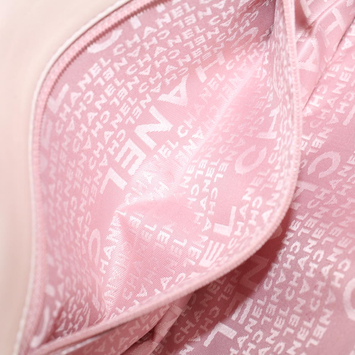 Chanel Cc Pink Leather Shoulder Bag (Pre-Owned)