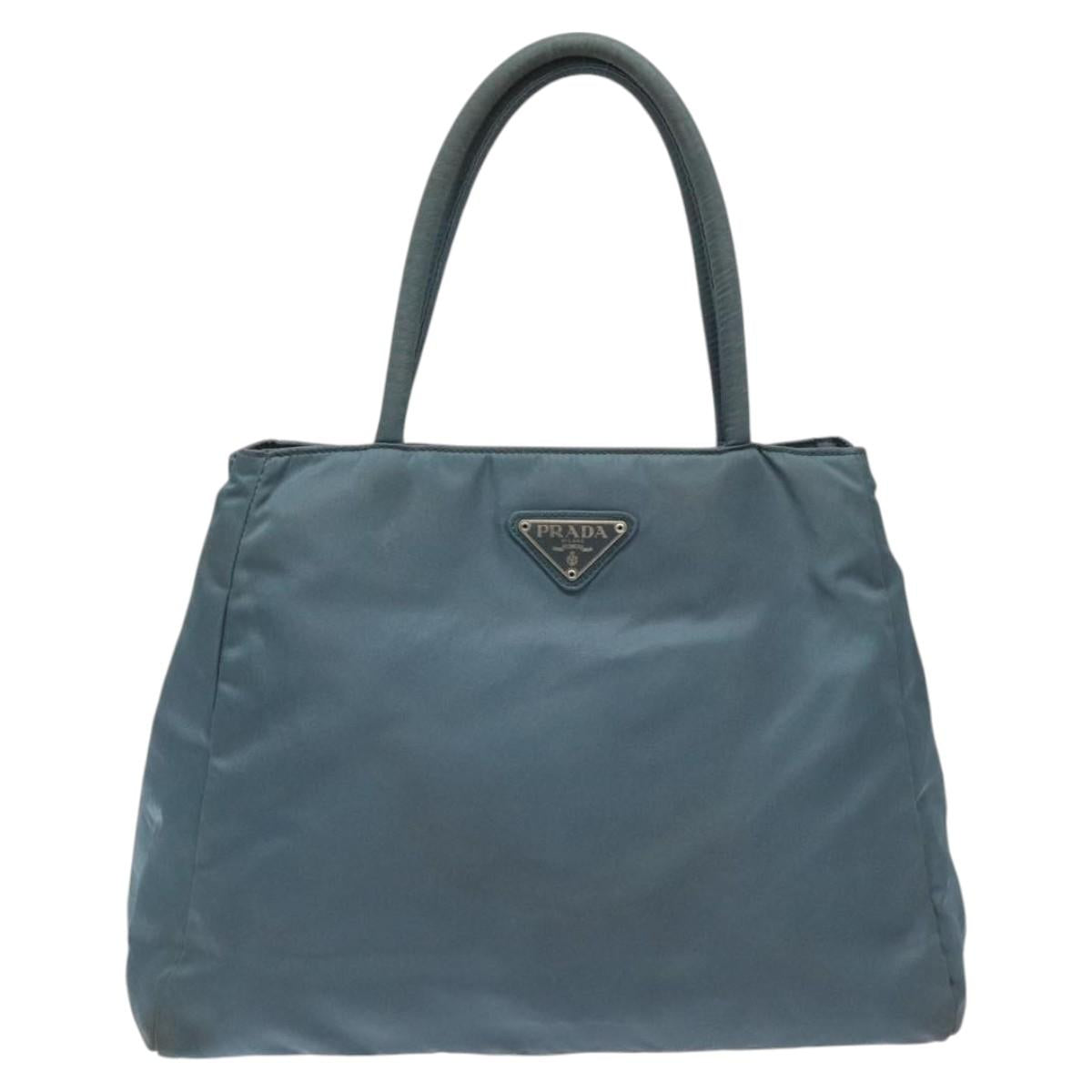 Prada Blue Synthetic Handbag (Pre-Owned)