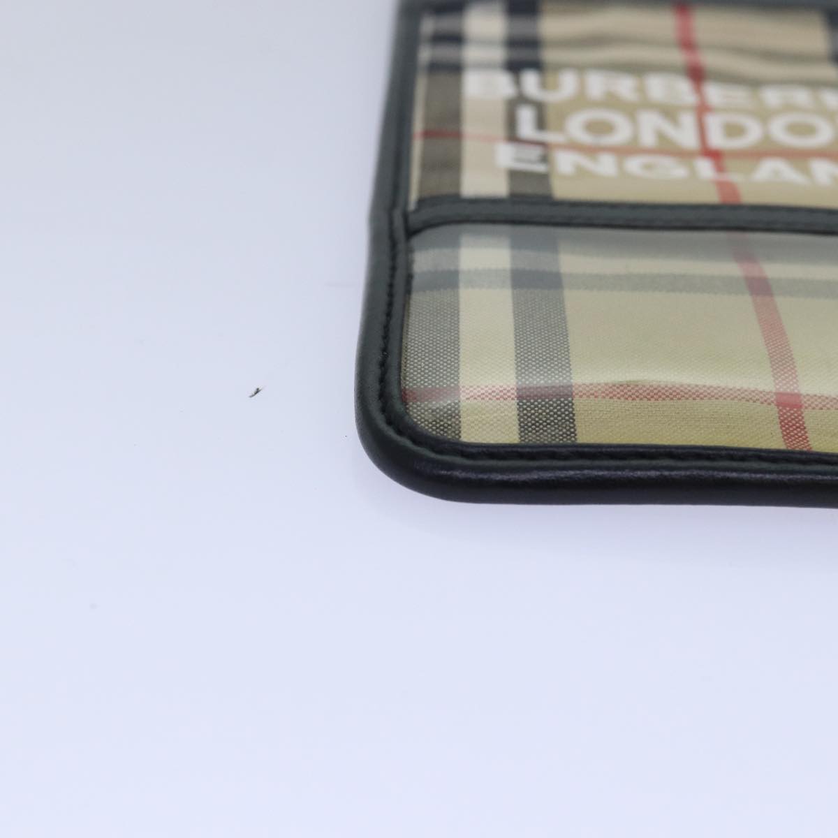 Burberry Nova Check Beige Canvas Wallet (Pre-Owned)
