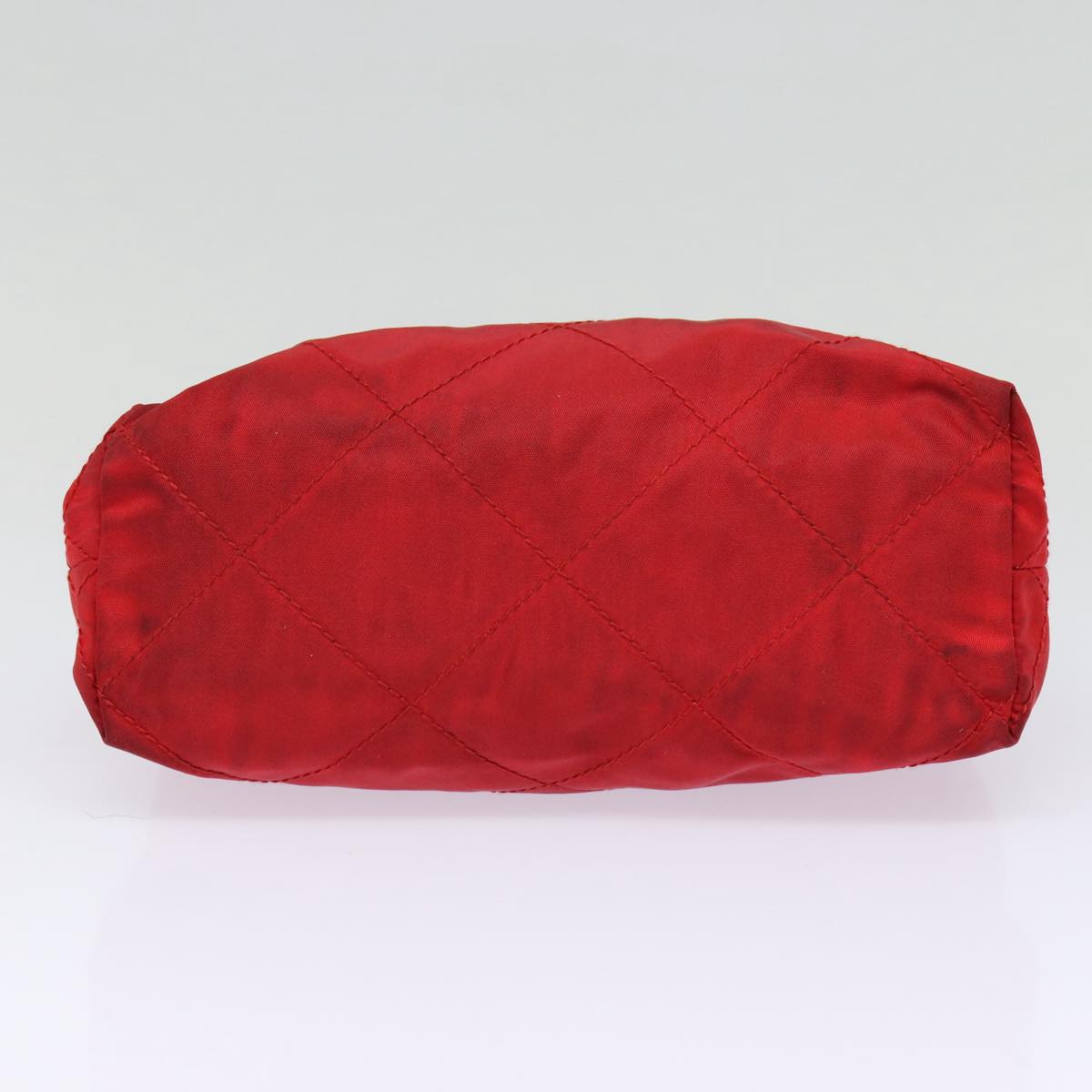 Prada Tessuto Red Synthetic Clutch Bag (Pre-Owned)