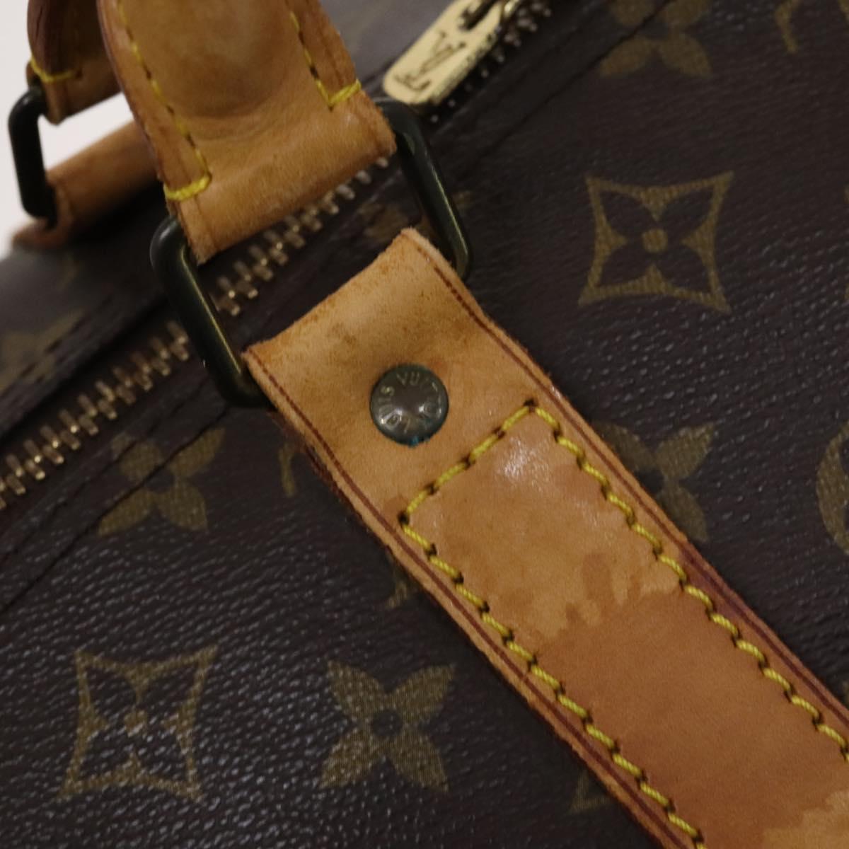 Louis Vuitton Keepall 60 Brown Canvas Travel Bag (Pre-Owned)