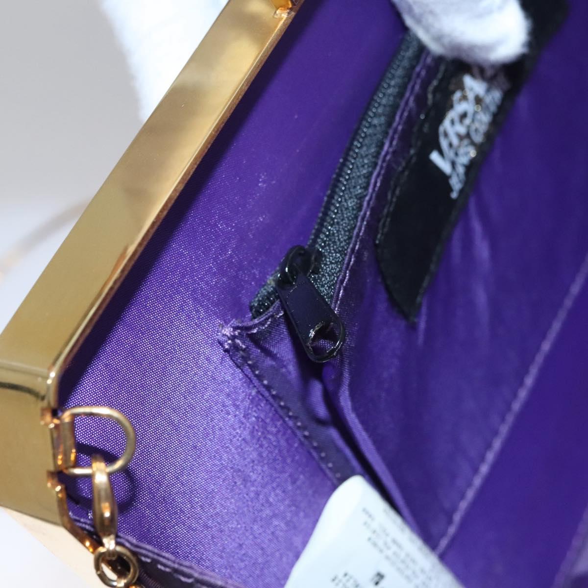 Versace Purple Silk Shoulder Bag (Pre-Owned)