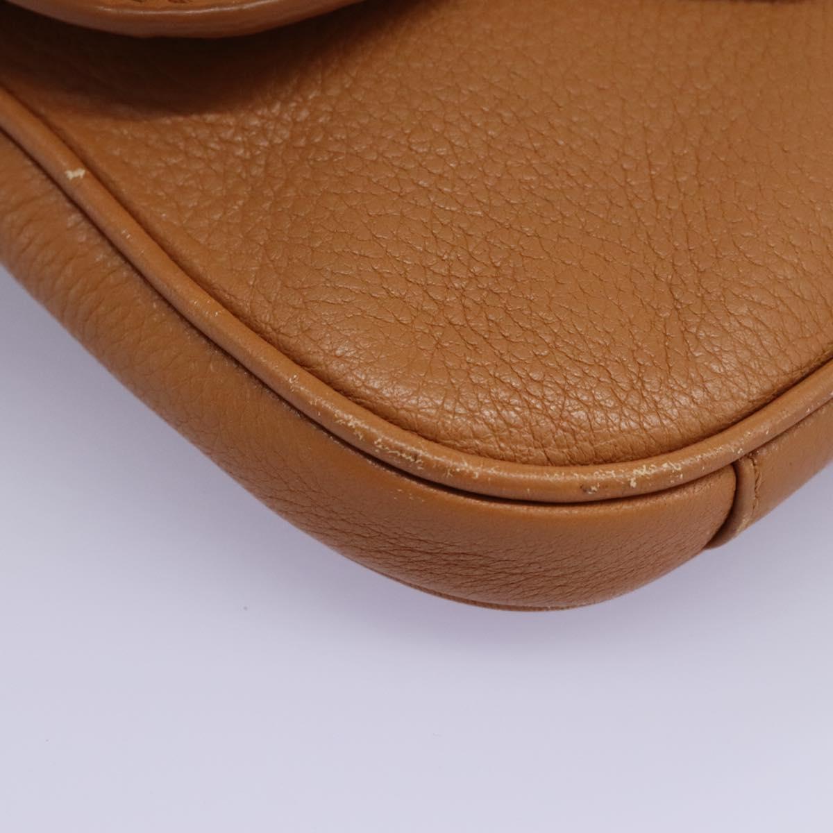 Tory Burch Brown Leather Shoulder Bag (Pre-Owned)