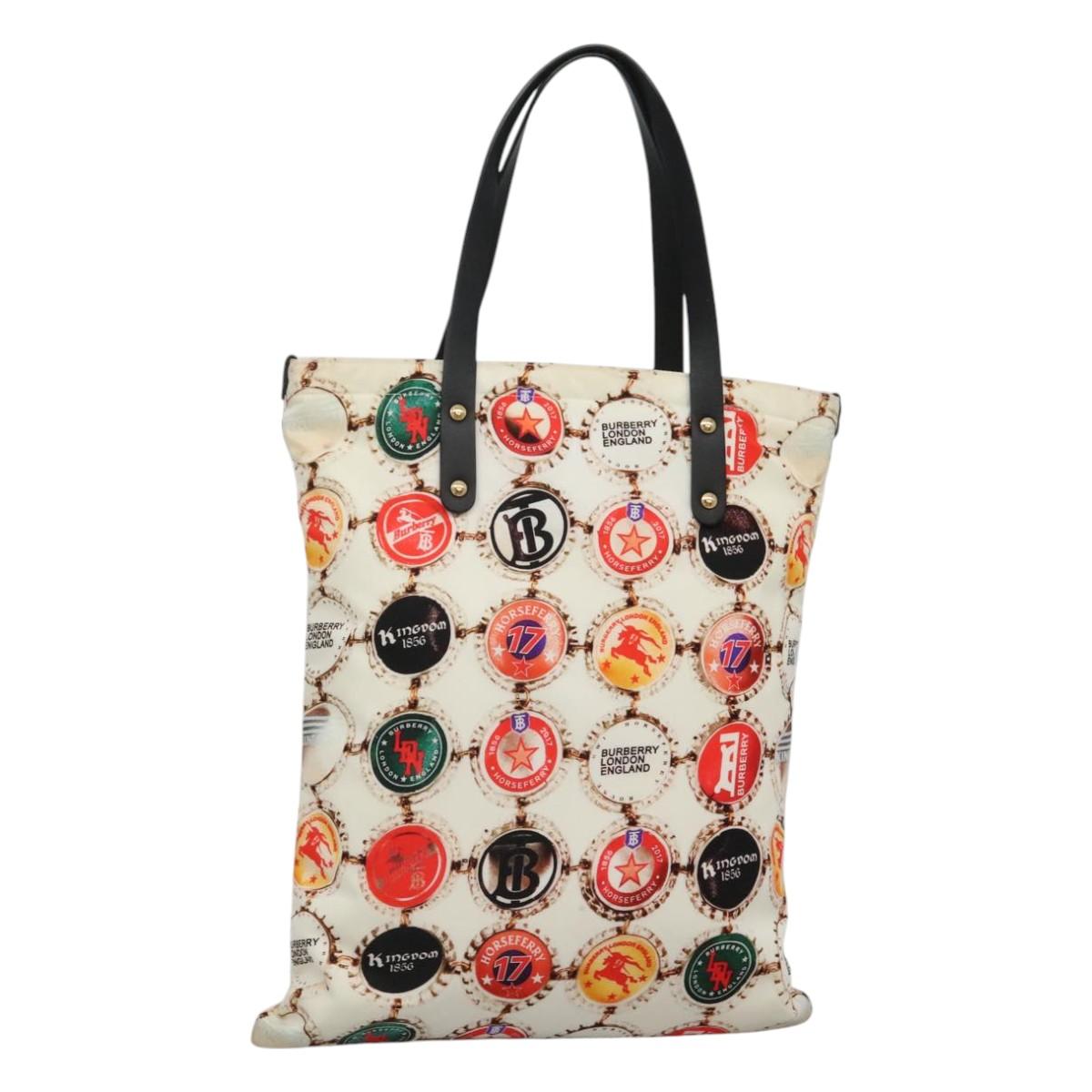 Burberry Bottle Cap Multicolour Synthetic Tote Bag (Pre-Owned)