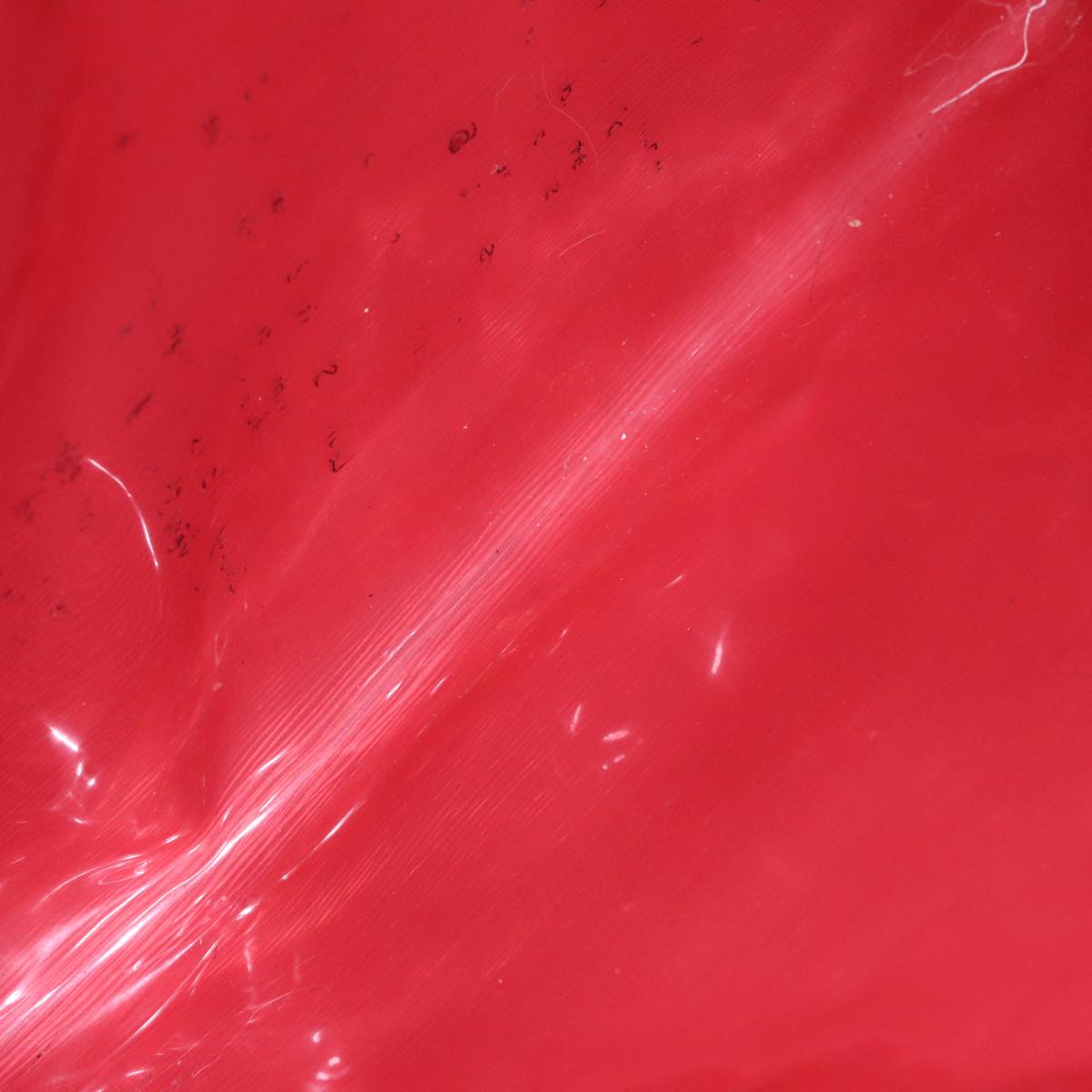 Louis Vuitton Plage Baia Red Vinyl Handbag (Pre-Owned)