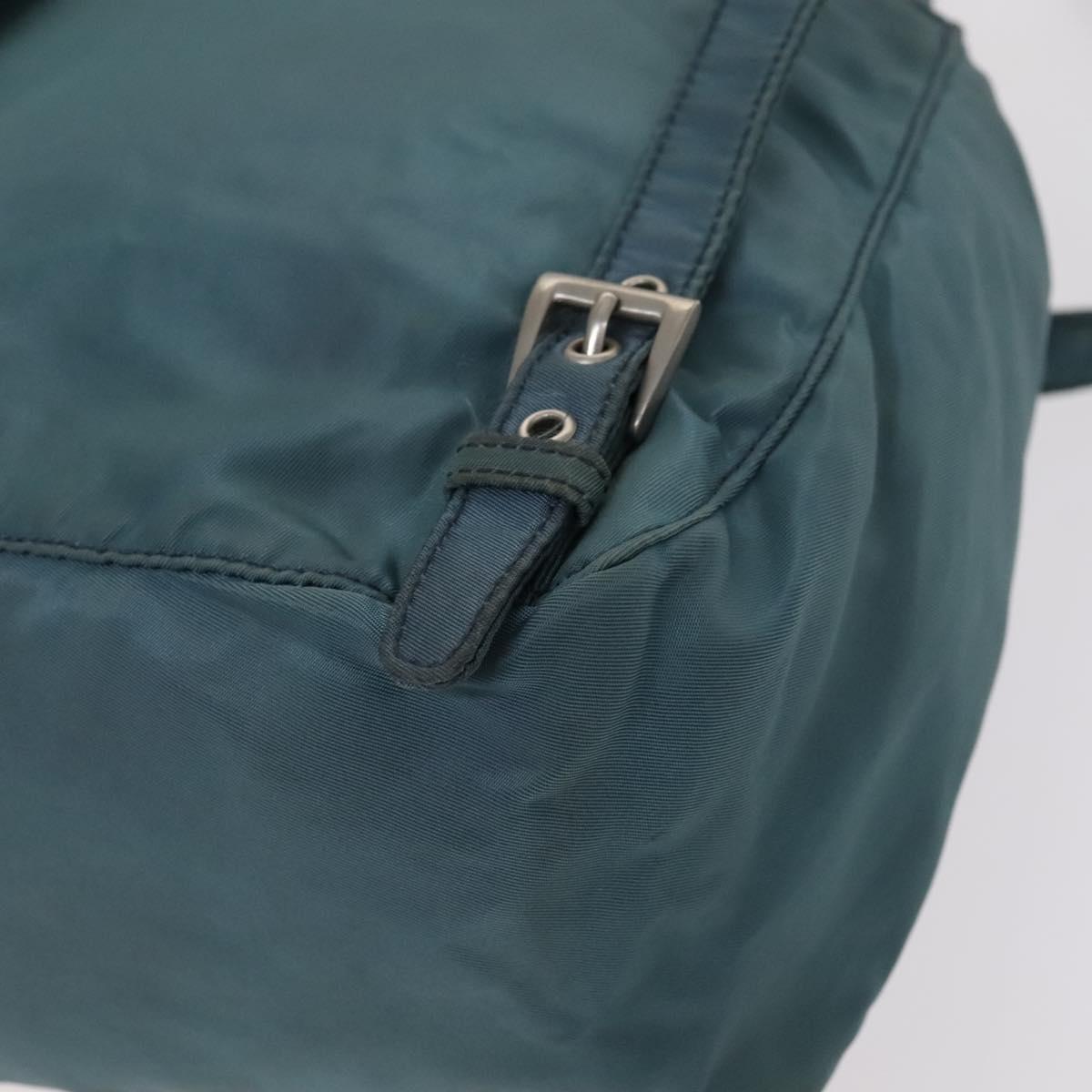 Prada Re-Nylon Blue Synthetic Backpack Bag (Pre-Owned)