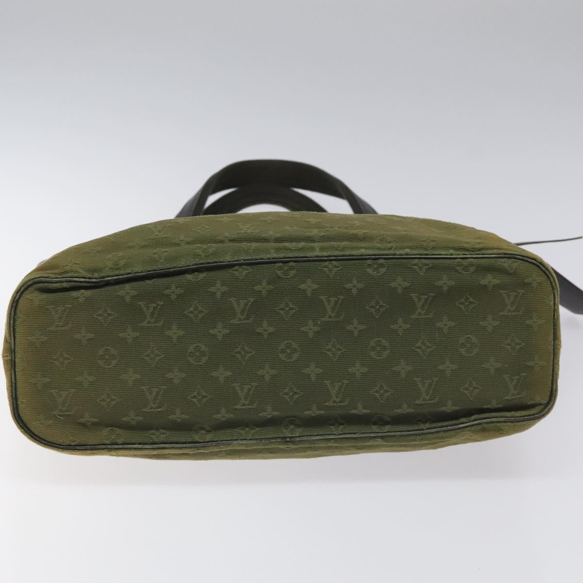 Louis Vuitton Lucille Khaki Canvas Shoulder Bag (Pre-Owned)
