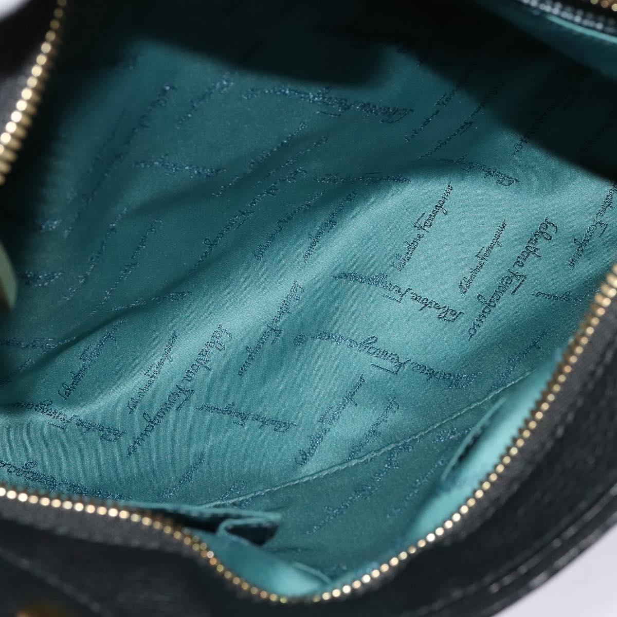 Salvatore Ferragamo Black Wool Handbag (Pre-Owned)