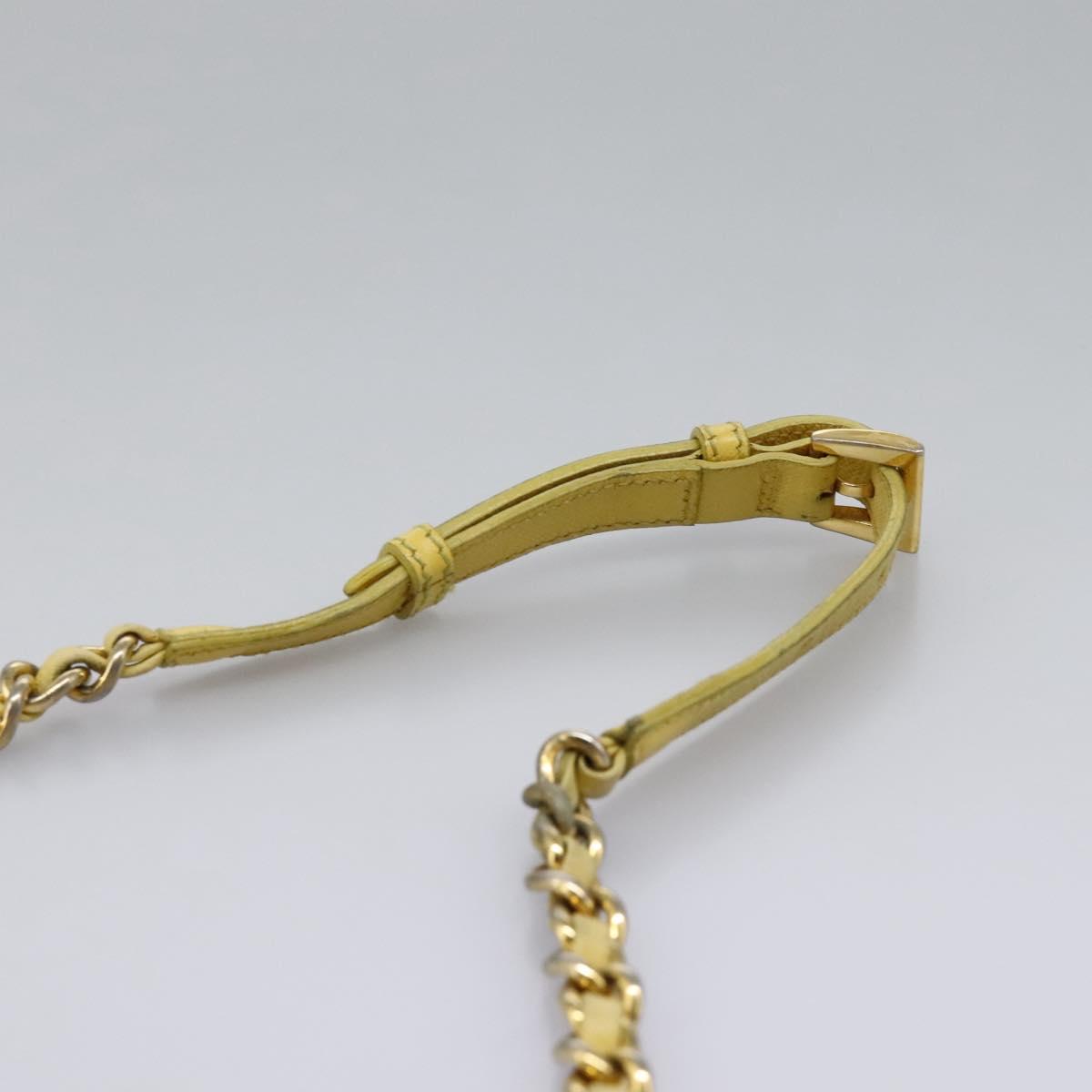 Prada Yellow Synthetic Shoulder Bag (Pre-Owned)
