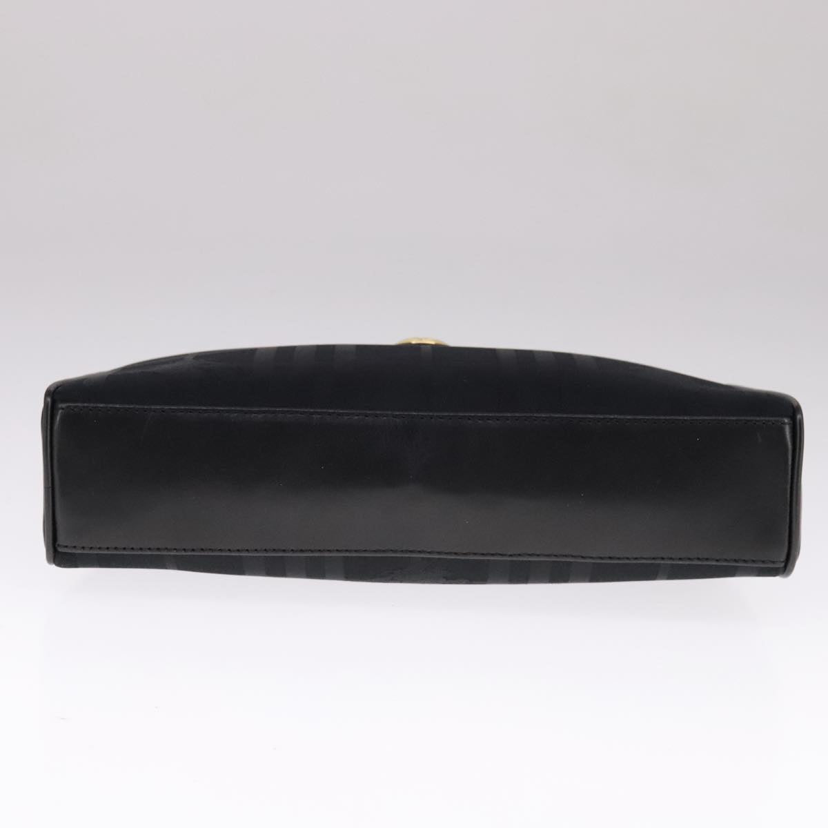 Burberry Black Canvas Clutch Bag (Pre-Owned)