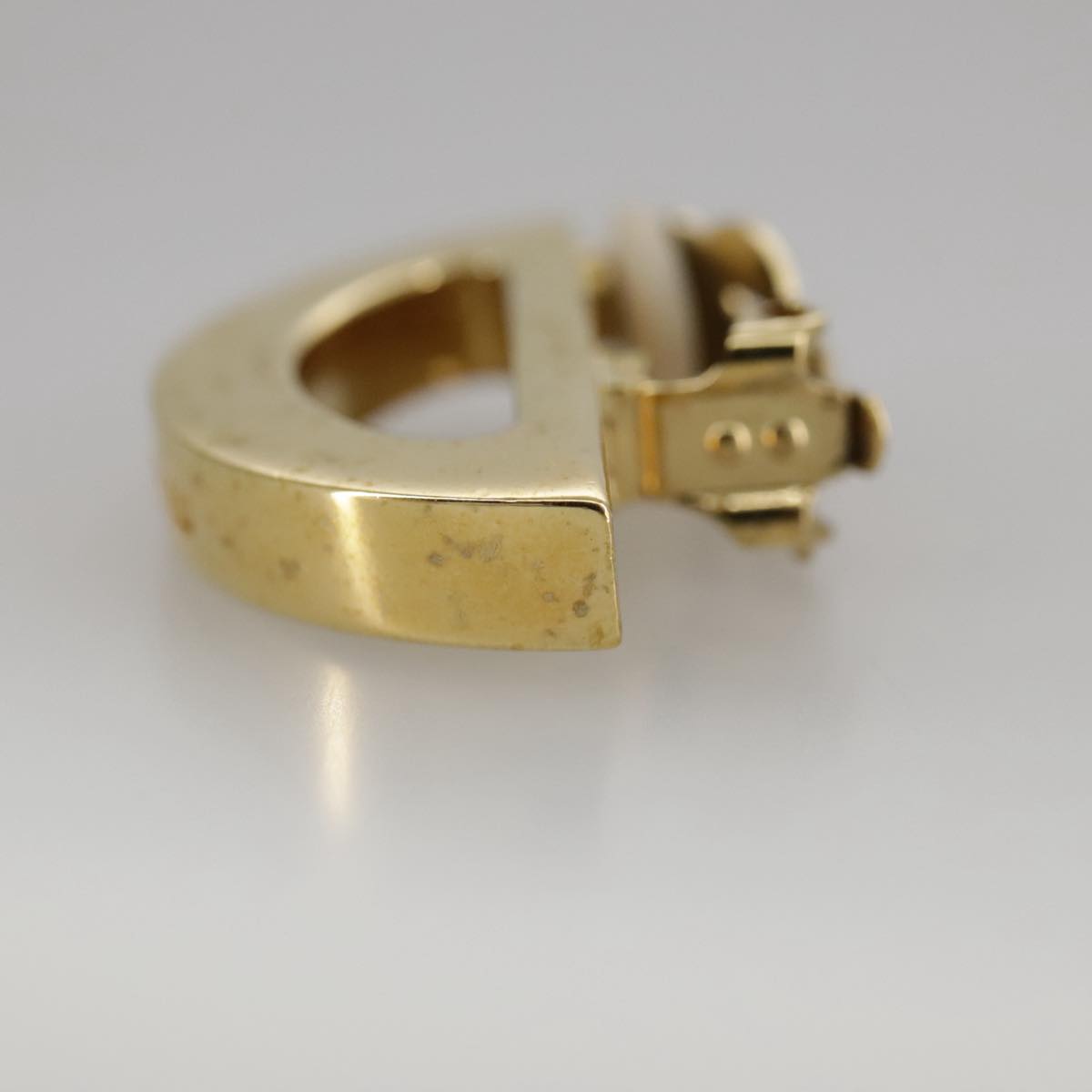 Céline Gold Metal Earring Jewelry (Pre-Owned)