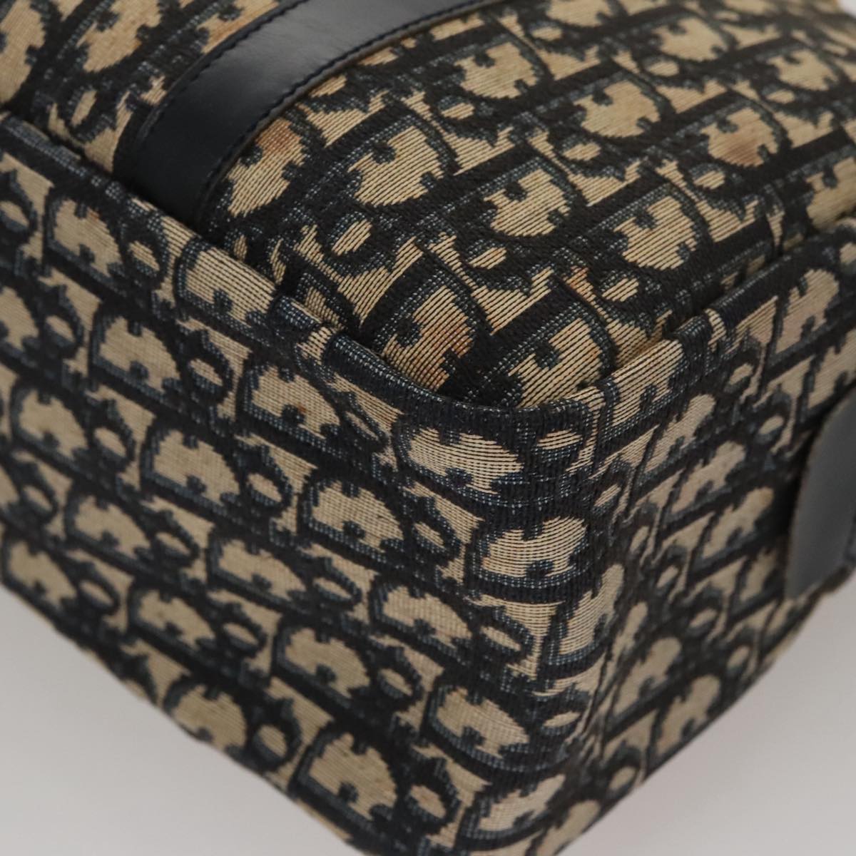 Dior Diorissimo Navy Canvas Handbag (Pre-Owned)
