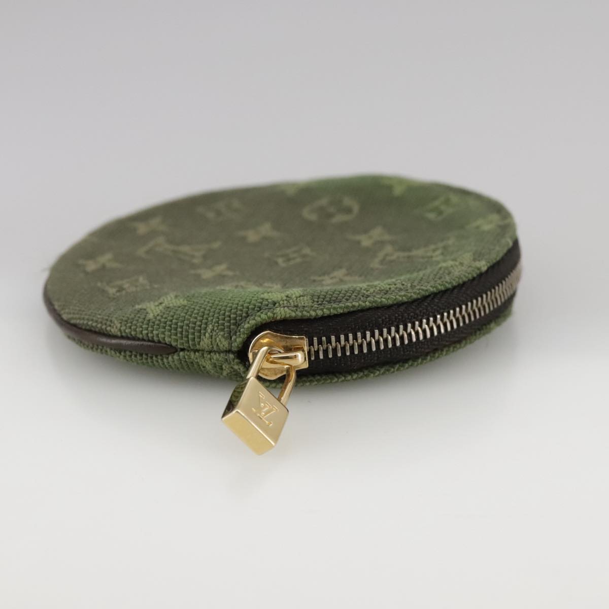 Louis Vuitton Portefeuille Ron Khaki Canvas Wallet (Pre-Owned)