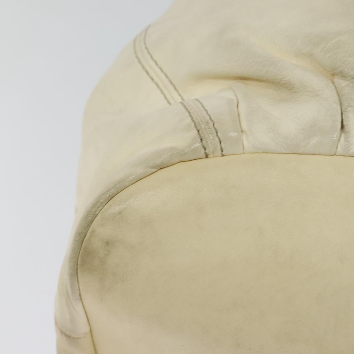 Céline White Leather Tote Bag (Pre-Owned)