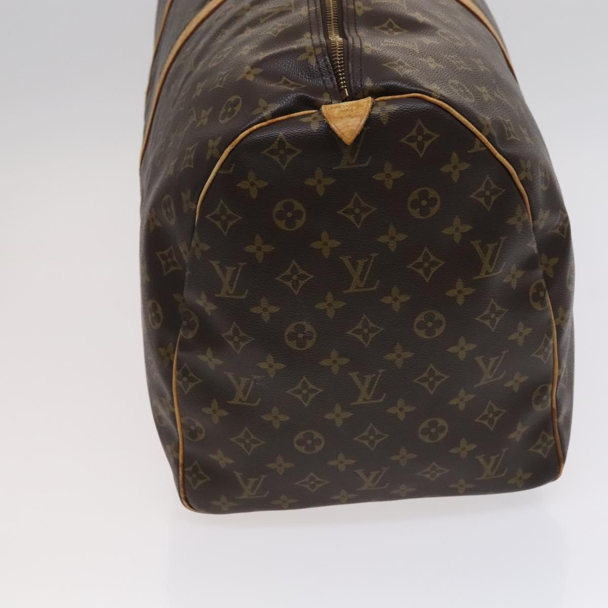 Louis Vuitton Keepall 60 Brown Canvas Travel Bag (Pre-Owned)