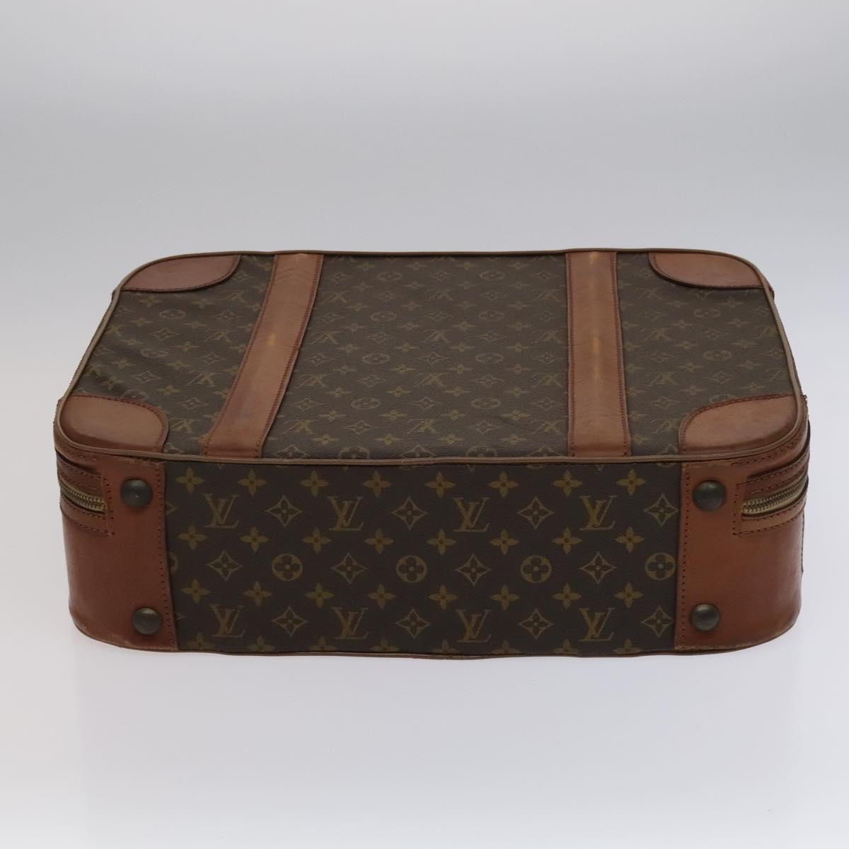 Louis Vuitton Stratos Brown Canvas Travel Bag (Pre-Owned)