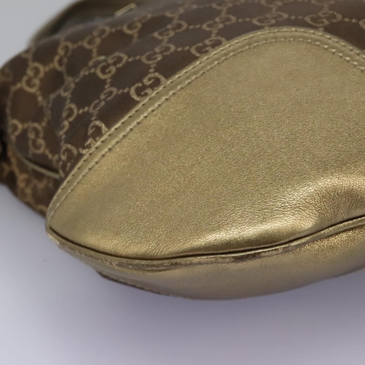 Gucci Princy Brown Canvas Tote Bag (Pre-Owned)