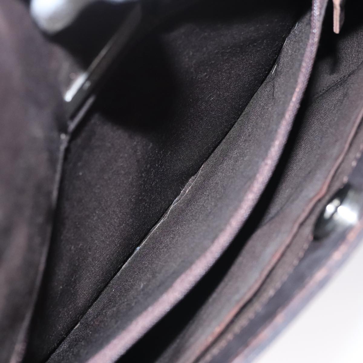 Burberry Brown Synthetic Shoulder Bag (Pre-Owned)