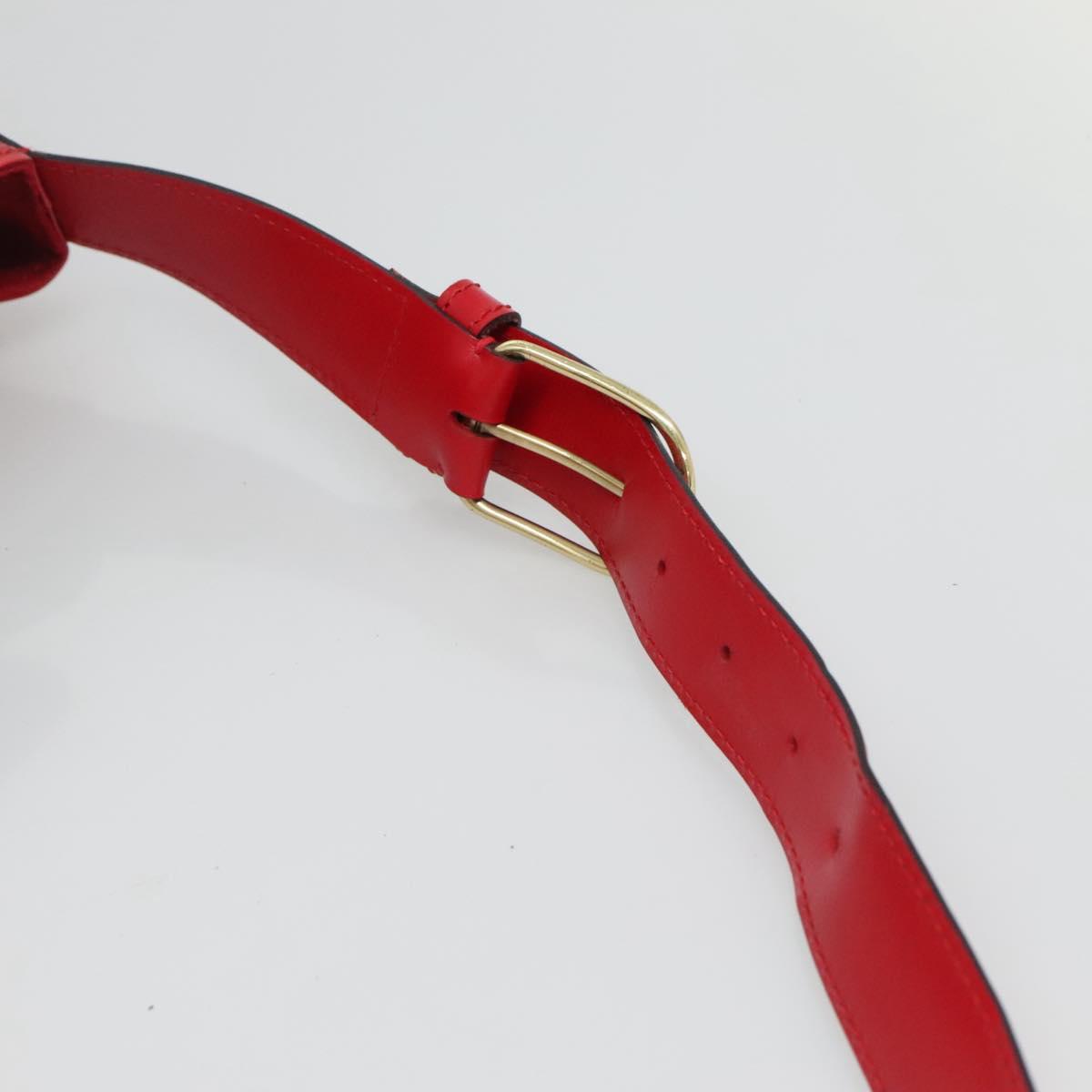 Louis Vuitton Sac D'épaule Red Leather Shoulder Bag (Pre-Owned)