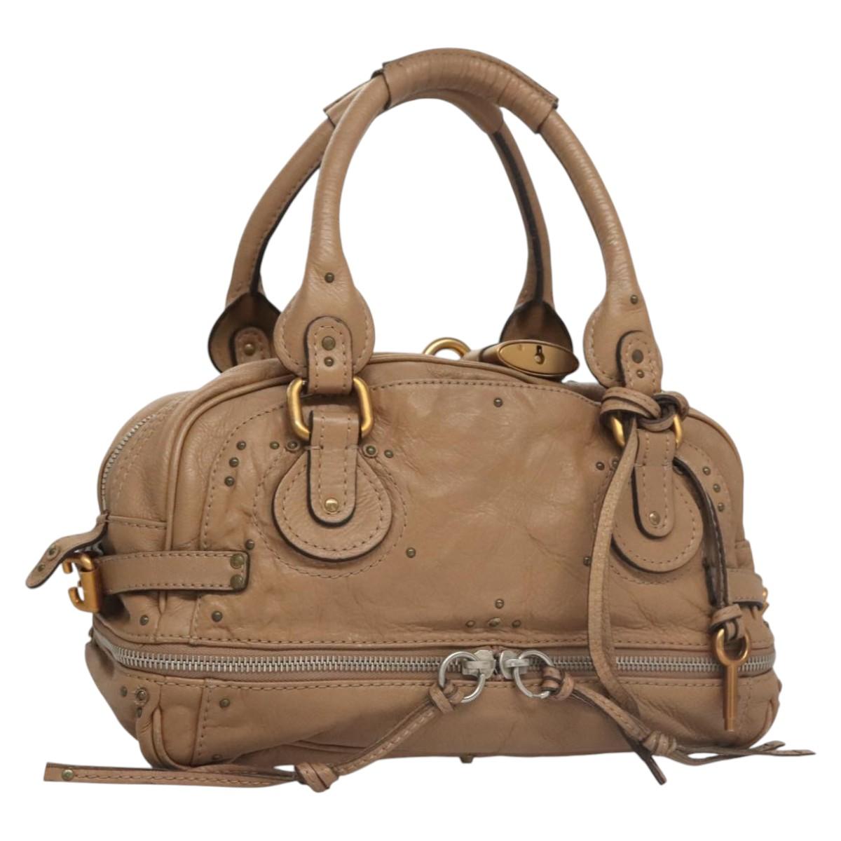 Chloé Paddington Brown Leather Handbag (Pre-Owned)