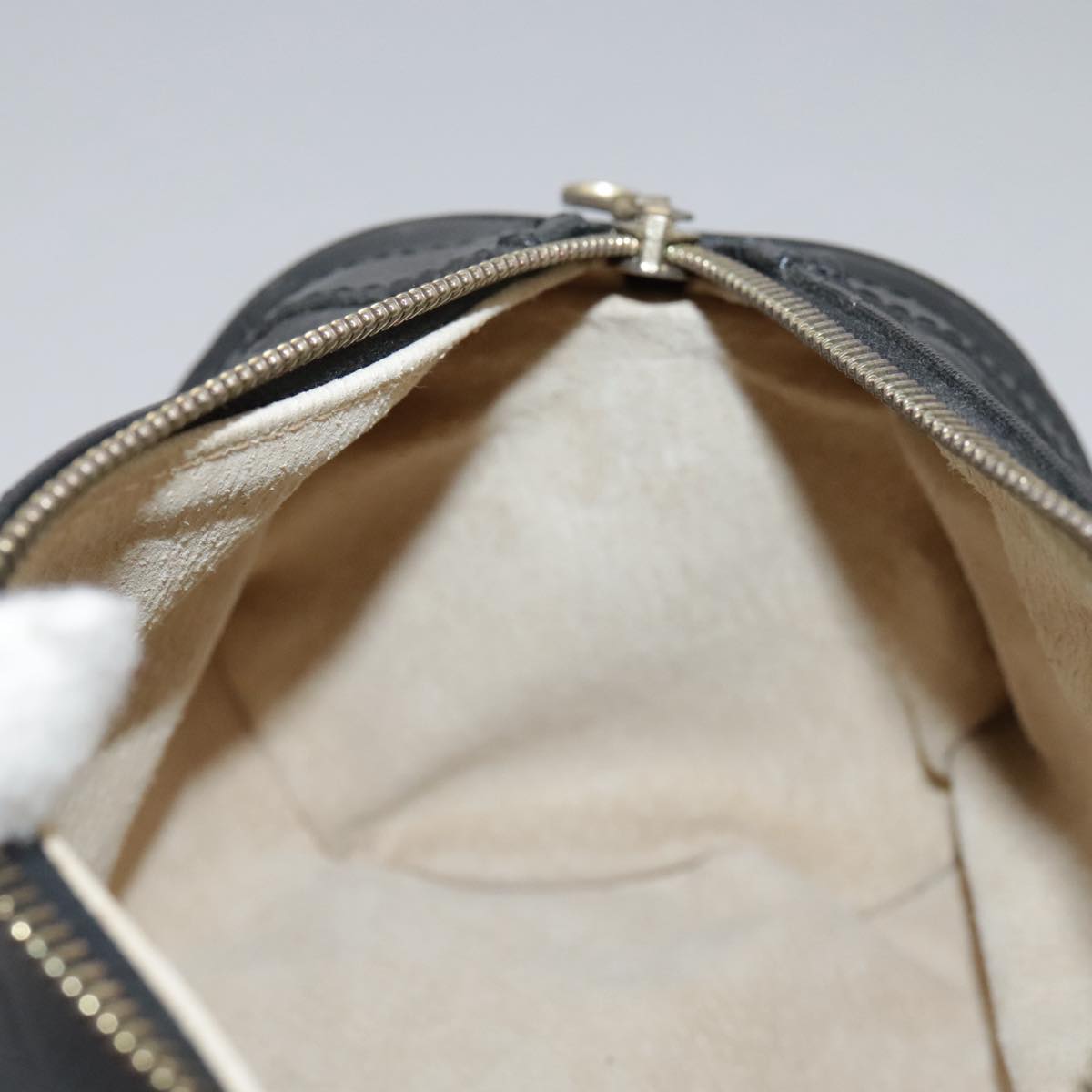 MCM Visetos Black Canvas Shoulder Bag (Pre-Owned)