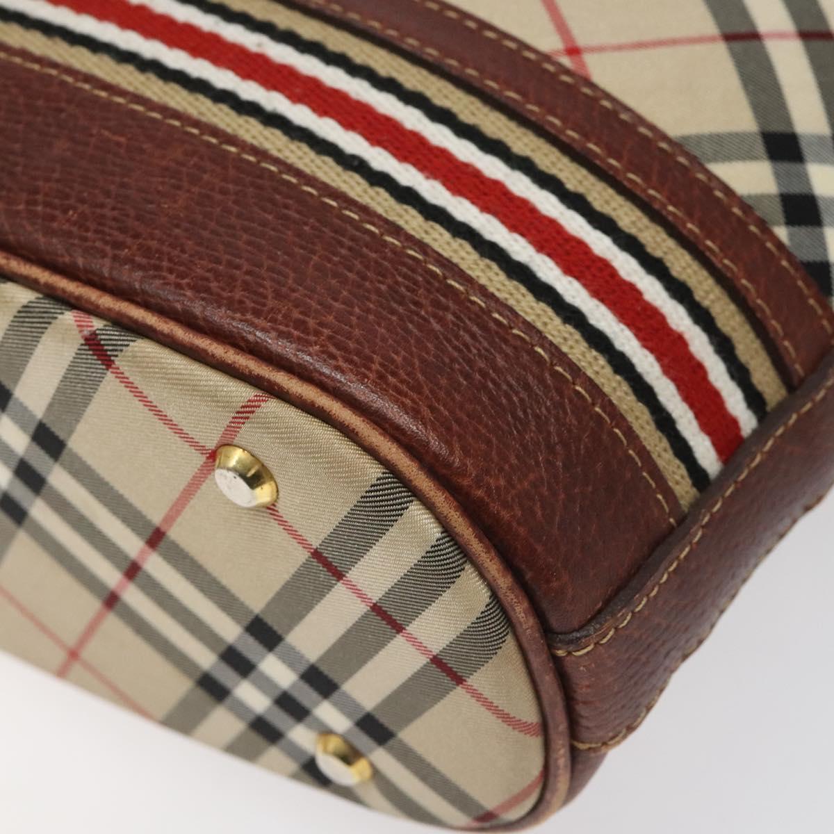Burberry Nova Check Beige Ceramic Shoulder Bag (Pre-Owned)