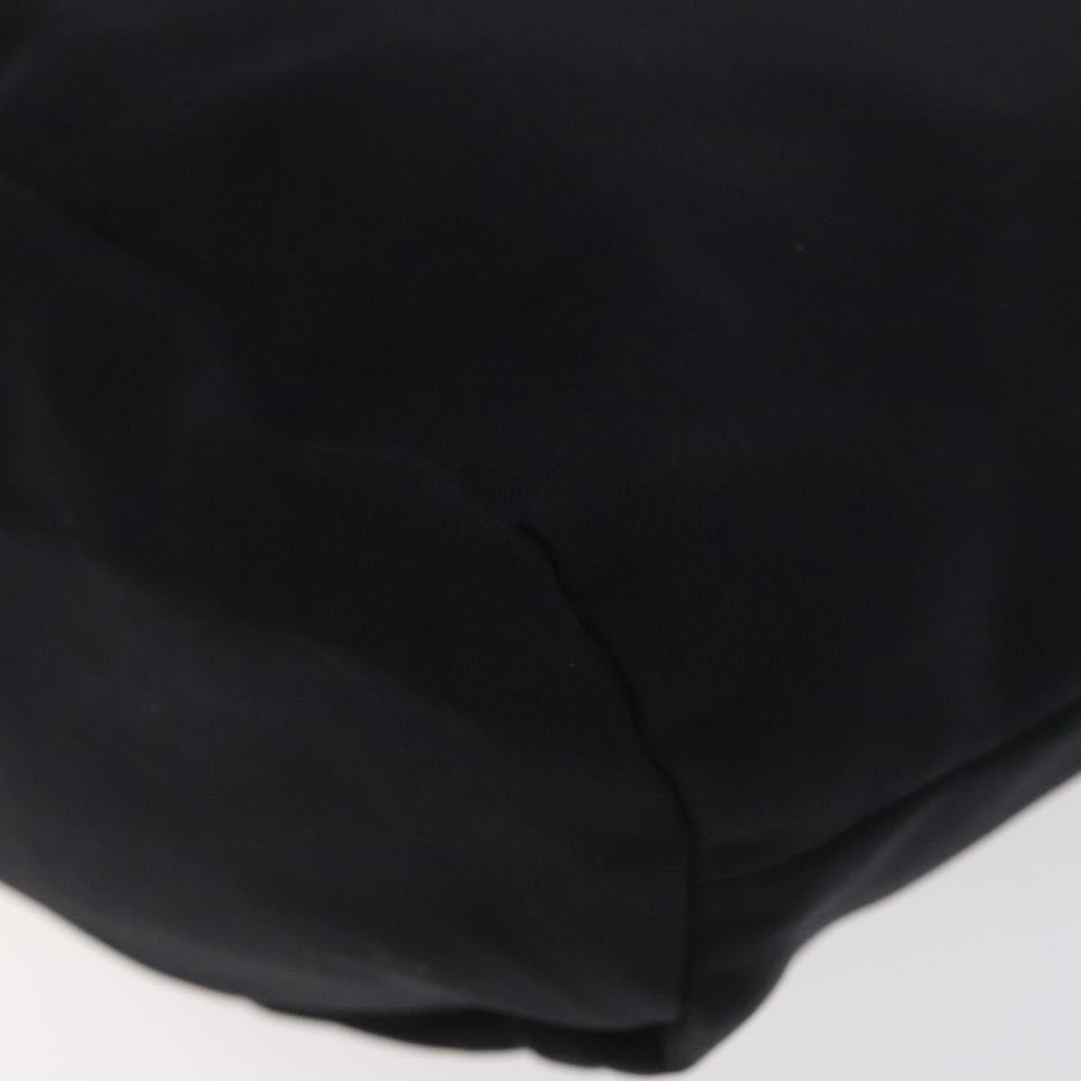 Bottega Veneta Black Nylon Handbag (Pre-Owned)