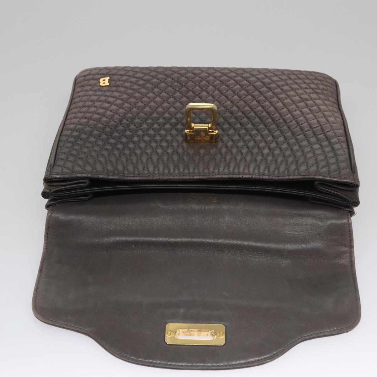 Bally Brown Leather Handbag (Pre-Owned)