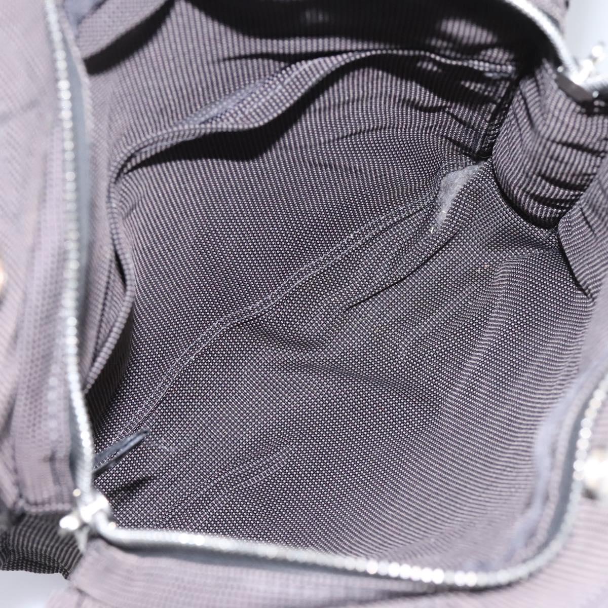 Hermès Herline Grey Canvas Backpack Bag (Pre-Owned)
