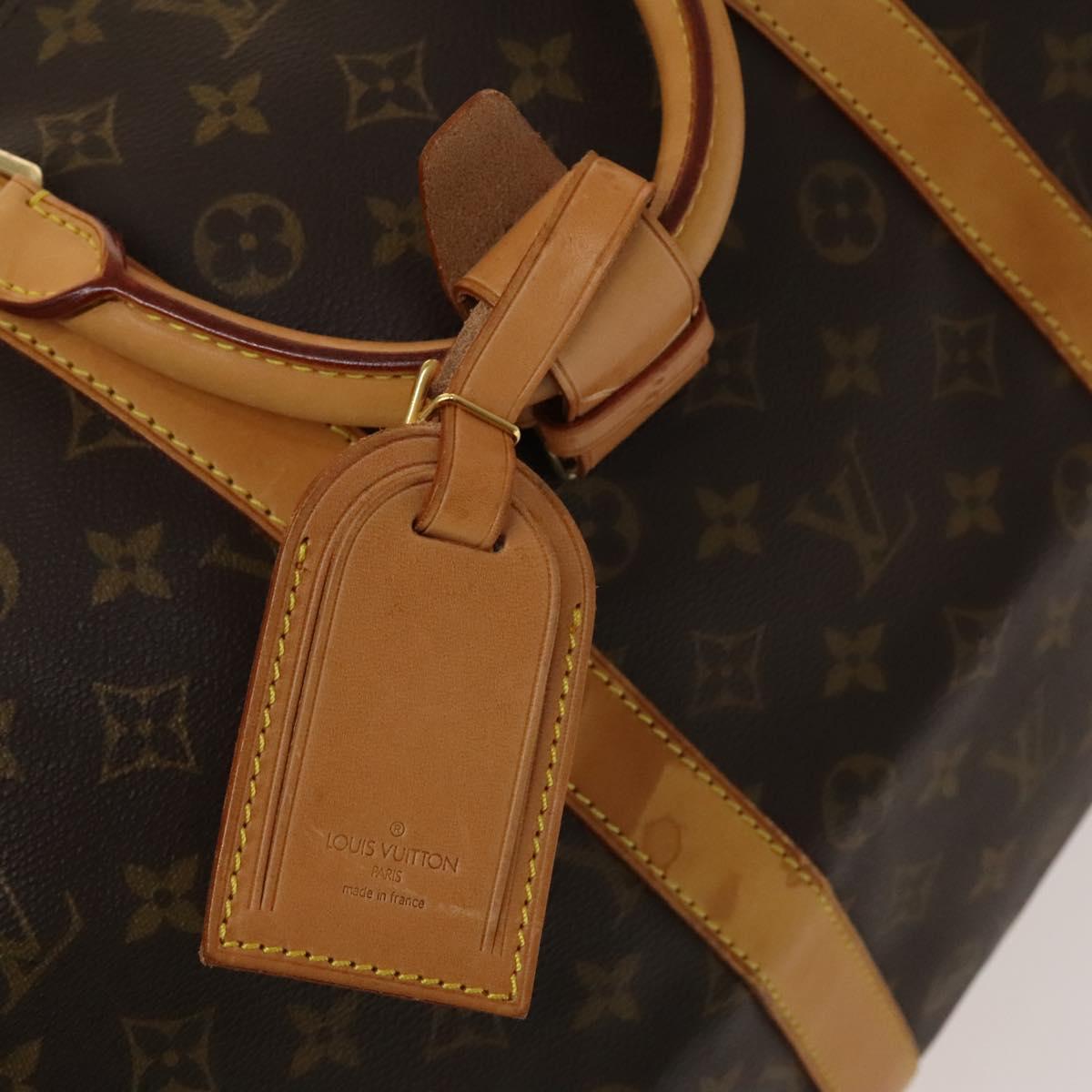 Louis Vuitton Keepall 55 Brown Canvas Travel Bag (Pre-Owned)