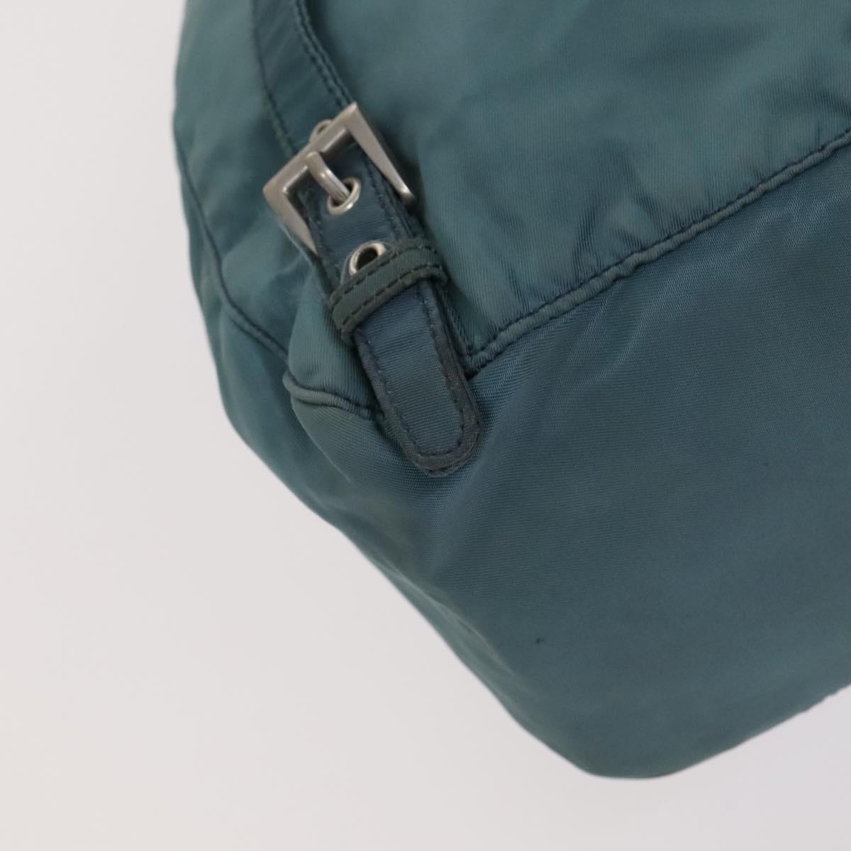 Prada Re-Nylon Blue Synthetic Backpack Bag (Pre-Owned)