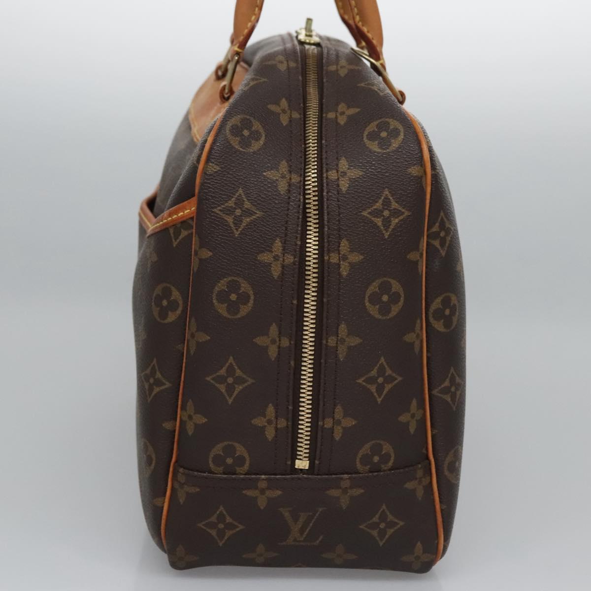Louis Vuitton Deauville Brown Canvas Handbag (Pre-Owned)