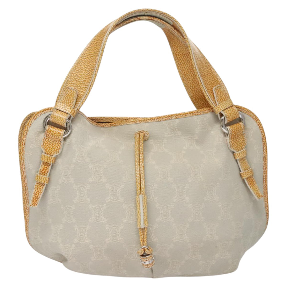 Céline Bittersweet Grey Canvas Handbag (Pre-Owned)