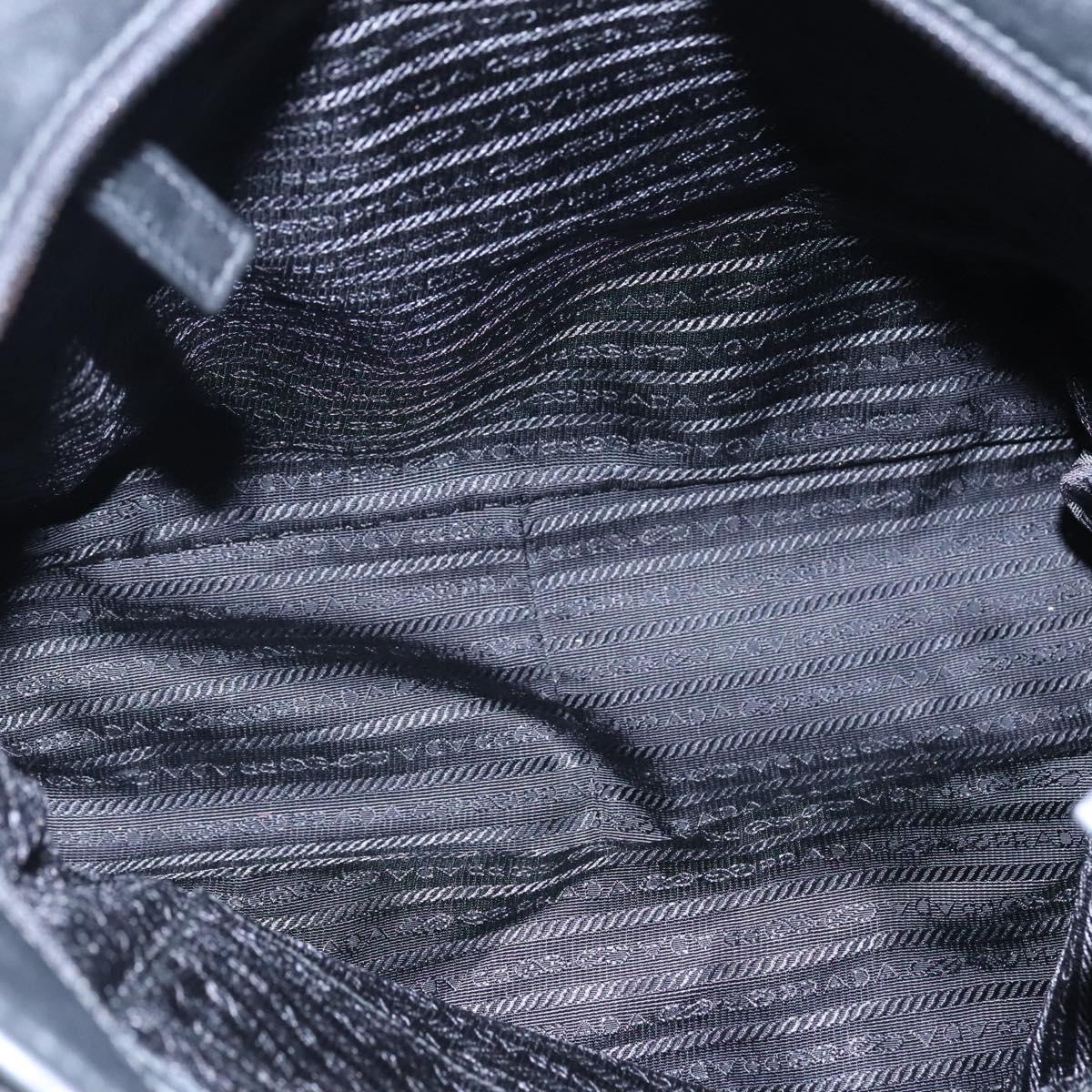 Prada Black Leather Tote Bag (Pre-Owned)