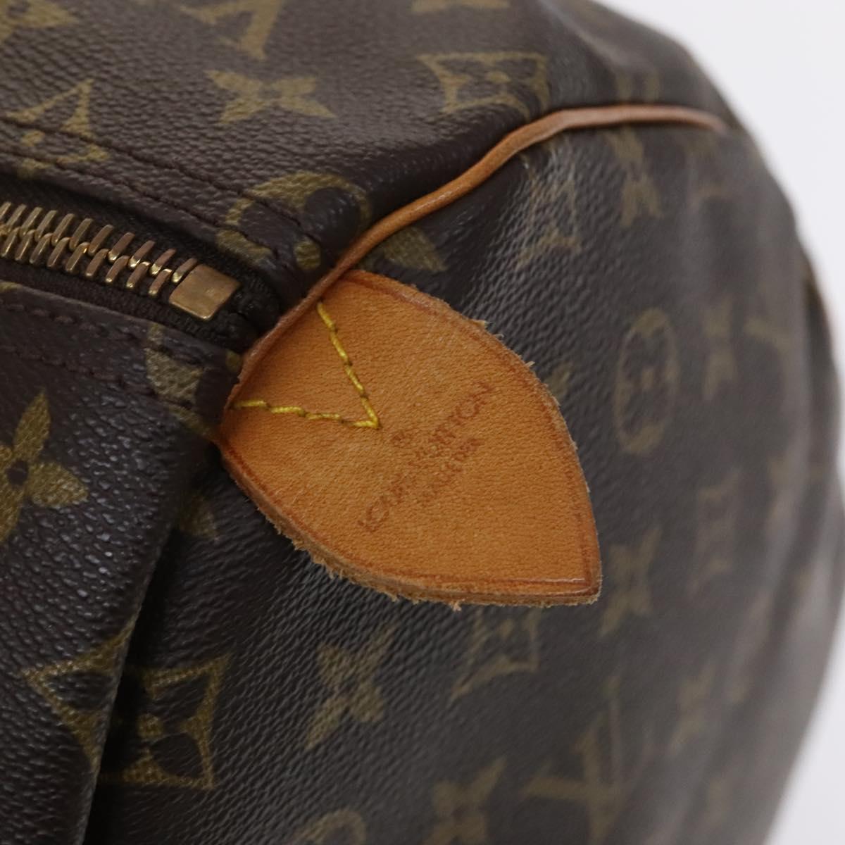 Louis Vuitton Keepall 55 Brown Canvas Travel Bag (Pre-Owned)