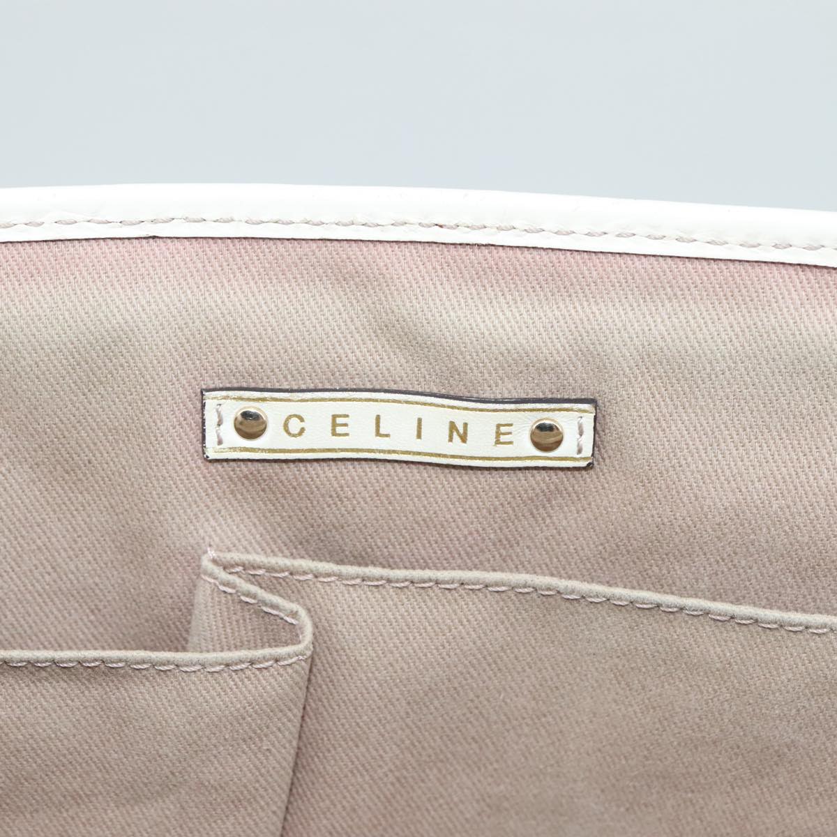 Céline Boogie Beige Canvas Handbag (Pre-Owned)