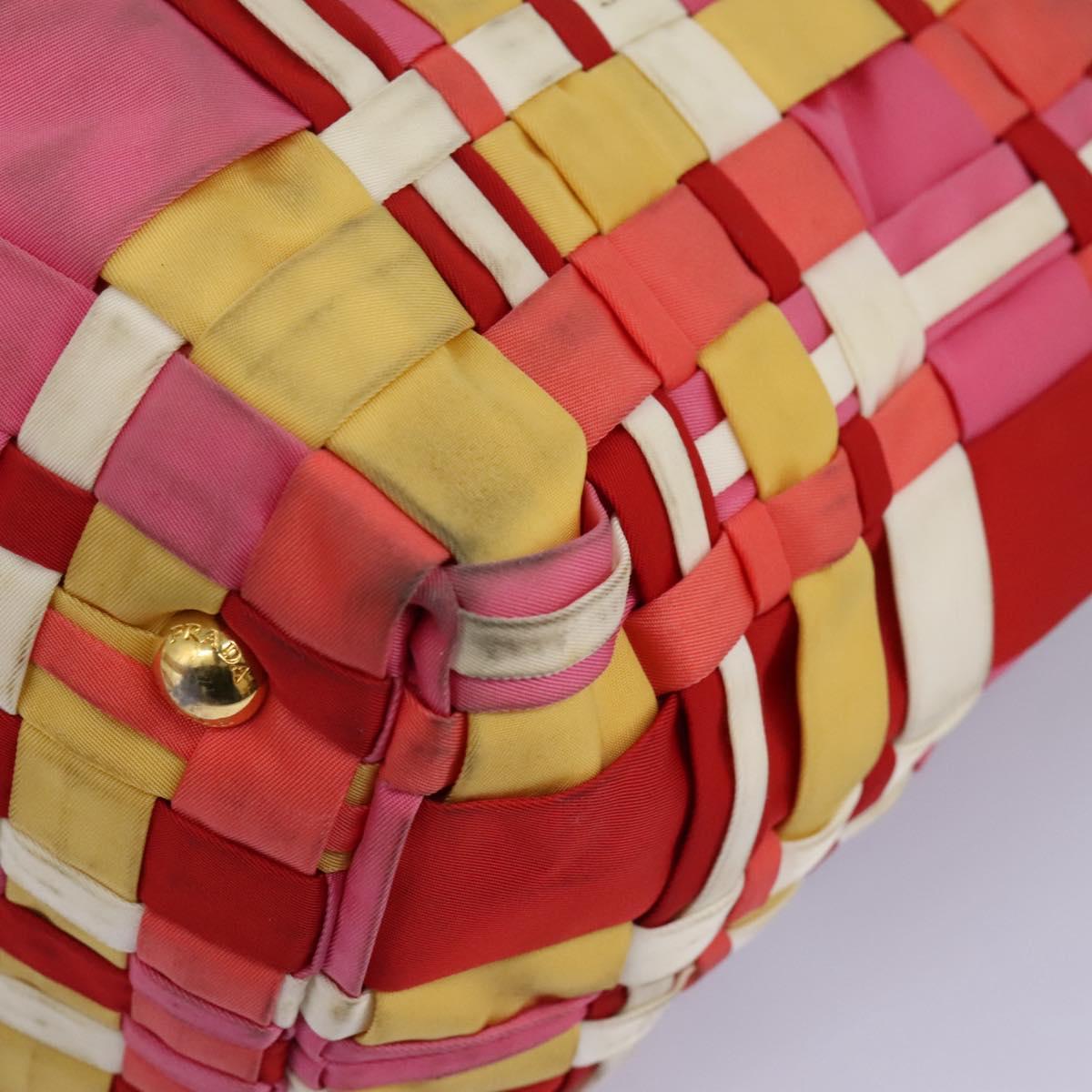 Prada Re-Nylon Red Synthetic Handbag (Pre-Owned)