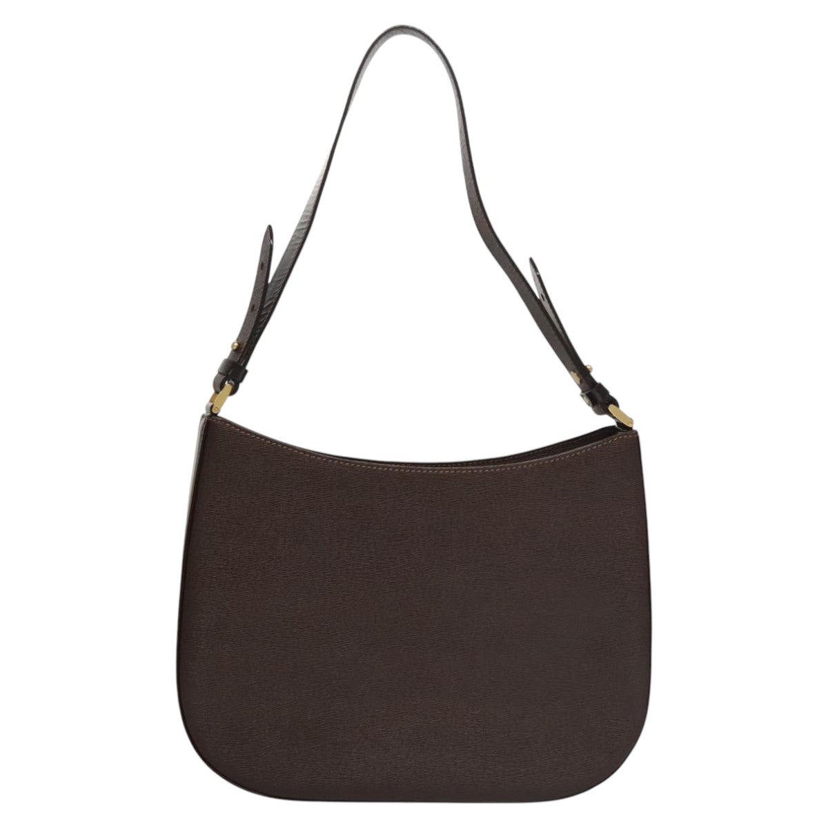 Burberry Brown Leather Shoulder Bag (Pre-Owned)