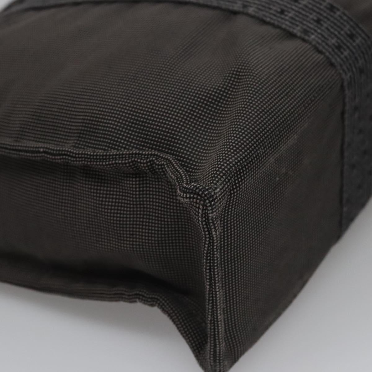 Hermès Herline Grey Canvas Tote Bag (Pre-Owned)