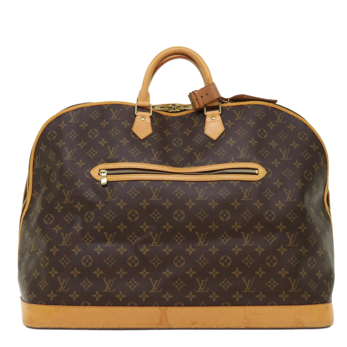 Louis Vuitton Alma Brown Canvas Travel Bag (Pre-Owned)