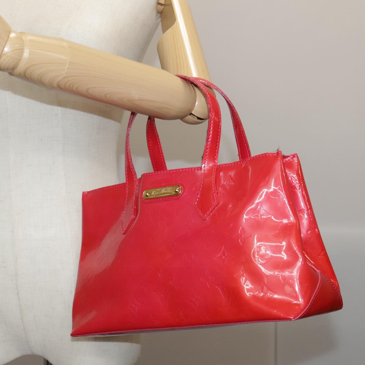 Louis Vuitton Wilshire Multicolour Patent Leather Tote Bag (Pre-Owned)