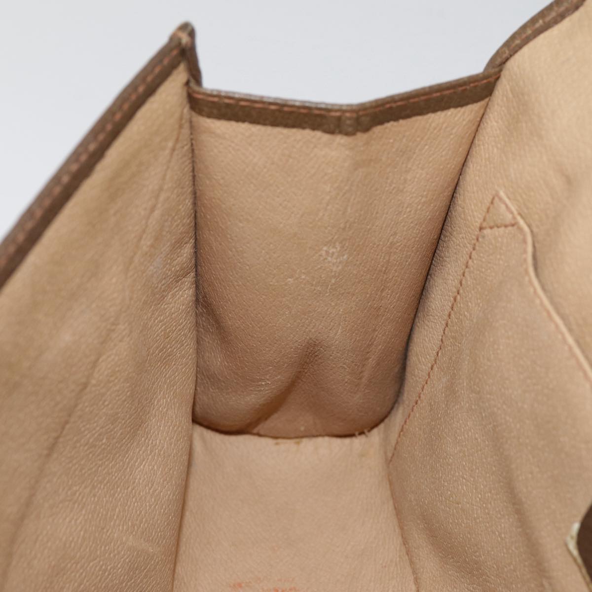 Gucci Ophidia Beige Canvas Clutch Bag (Pre-Owned)