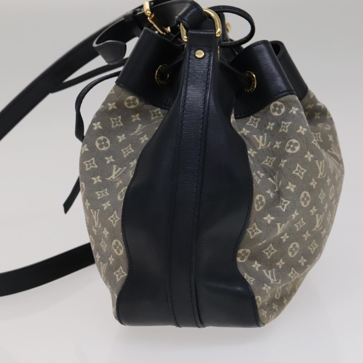 Louis Vuitton Idylle Navy Canvas Shoulder Bag (Pre-Owned)