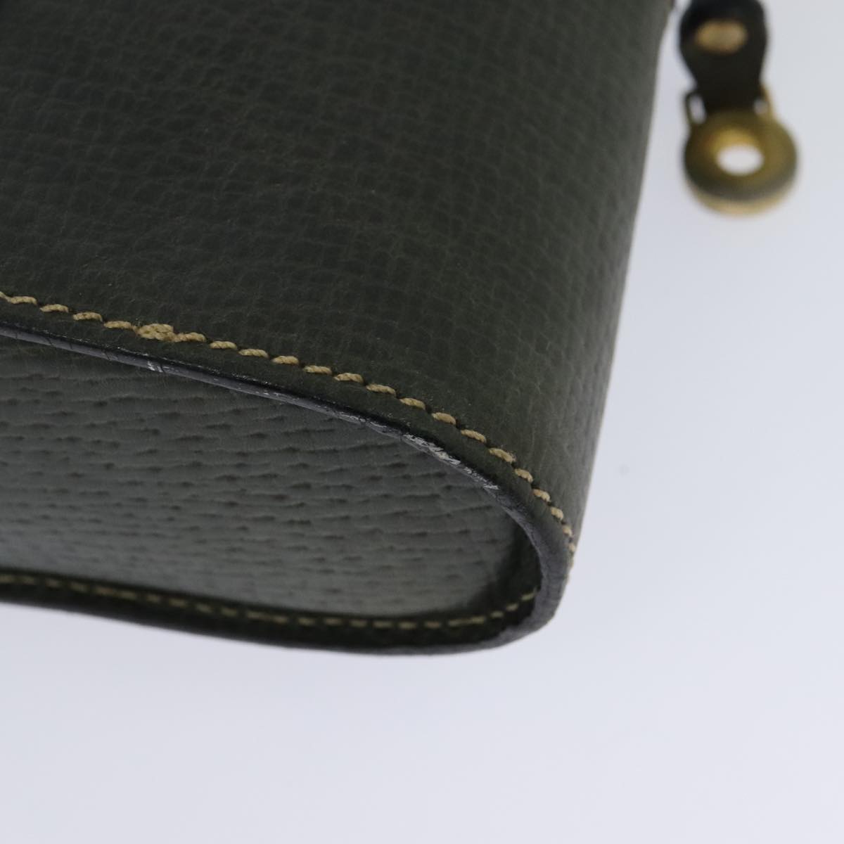 Loewe Khaki Leather Shoulder Bag (Pre-Owned)